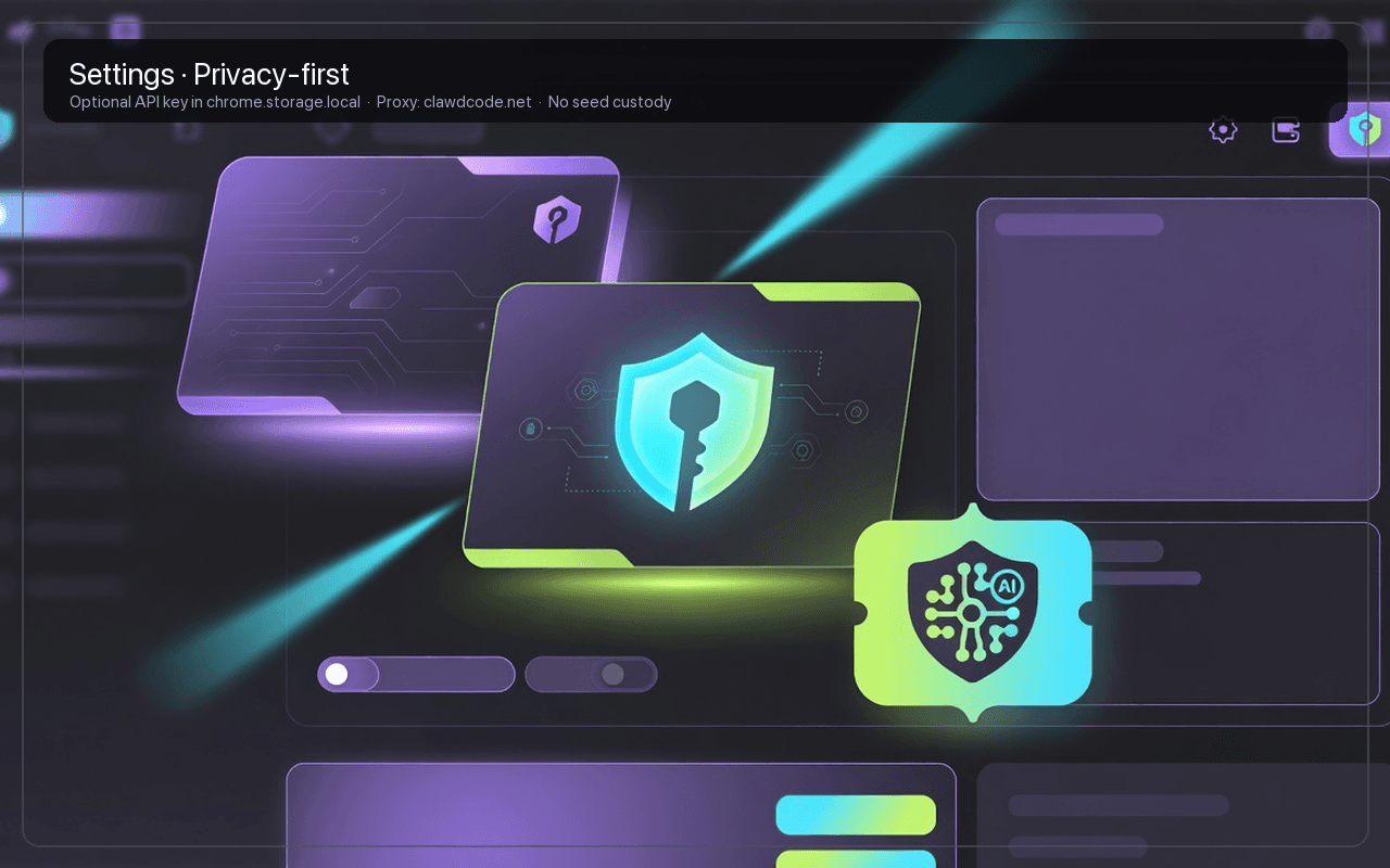 Clawd Wallet + North Mini screenshot 2